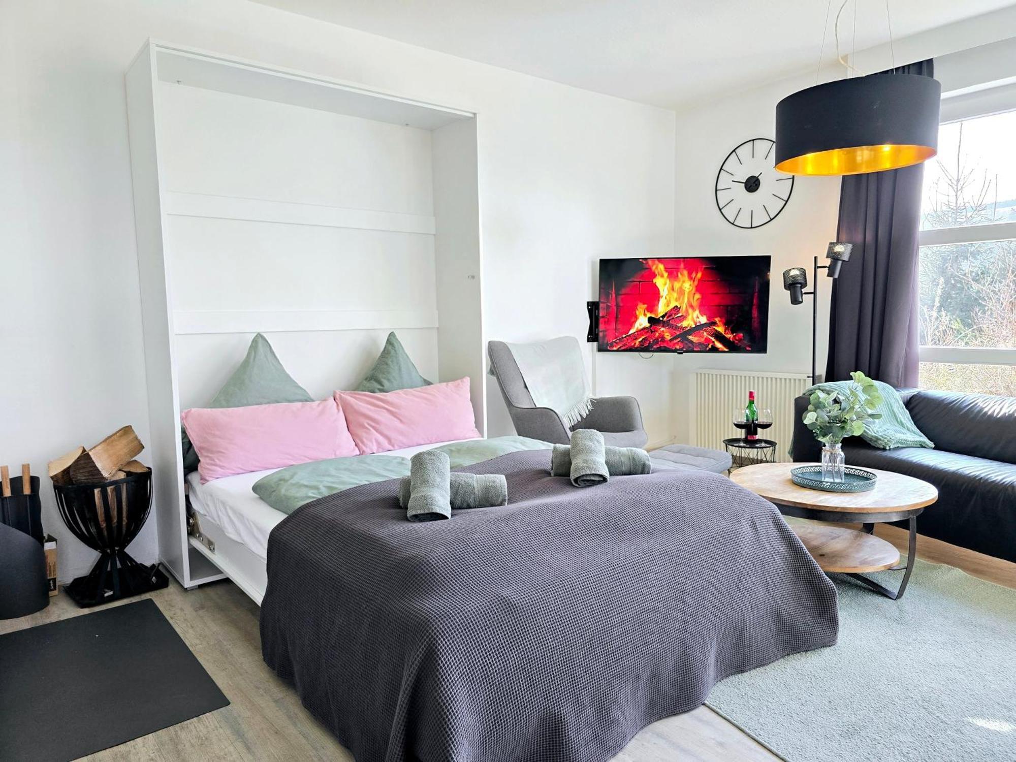 ווינטרברג Ferienwohnung Fuchsbau Mit Kamin & Terrasse & Hunde מראה חיצוני תמונה